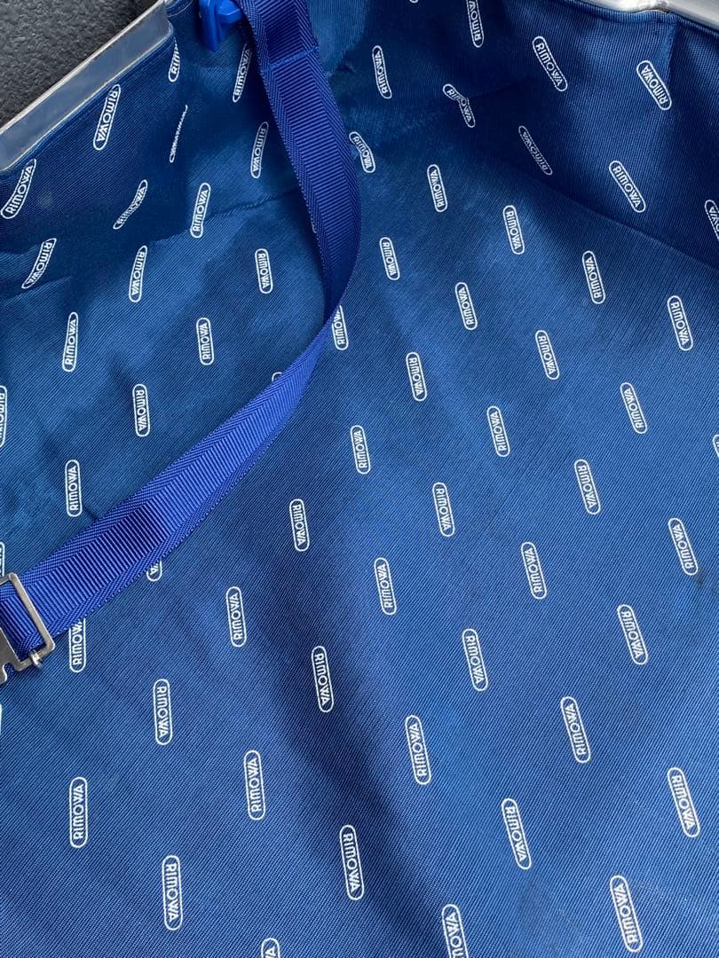 【廃盤】RIMOWA リモワ 2輪 青ロゴ プルタブ スーツケース 60L