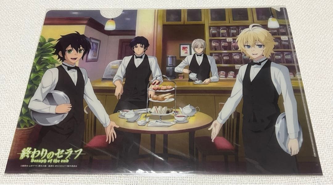 終わりのセラフ クリアファイル　クリアしおり ポスター　小説　カレンダー