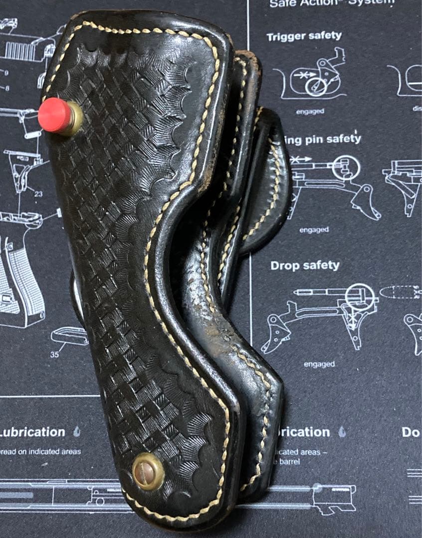 希少 ERNIE HILL アーニーヒル 実銃用 スピードホルスター