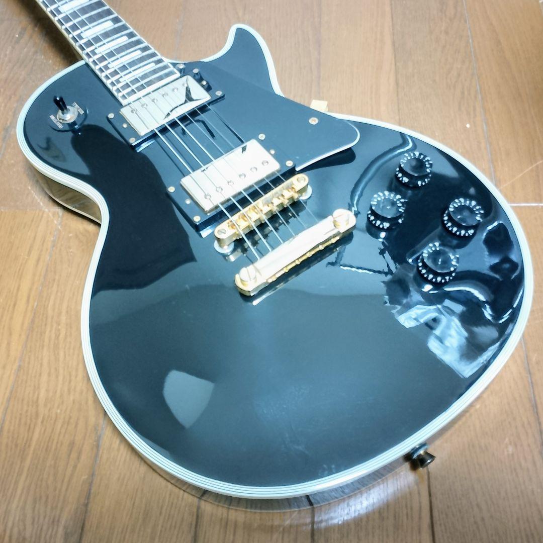 美品　Maison　LP-38　レスポールカスタムタイプ　エレキギター　弦は新品