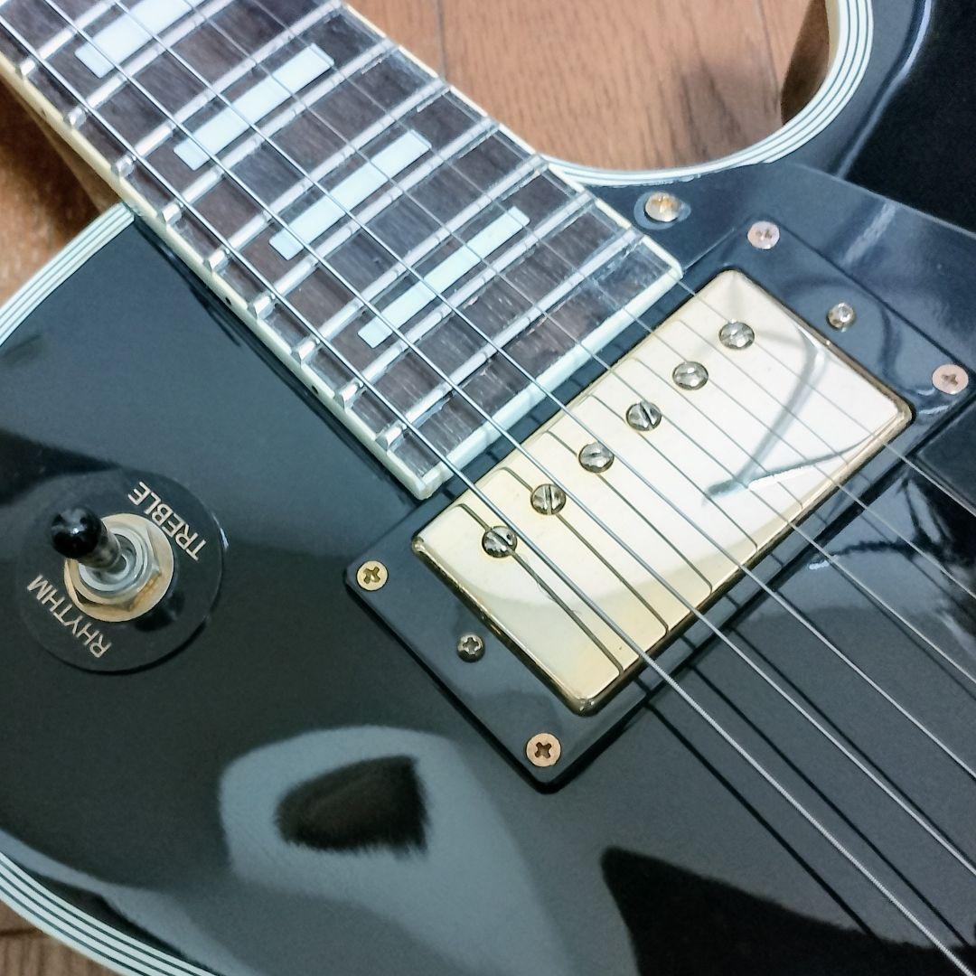 美品　Maison　LP-38　レスポールカスタムタイプ　エレキギター　弦は新品