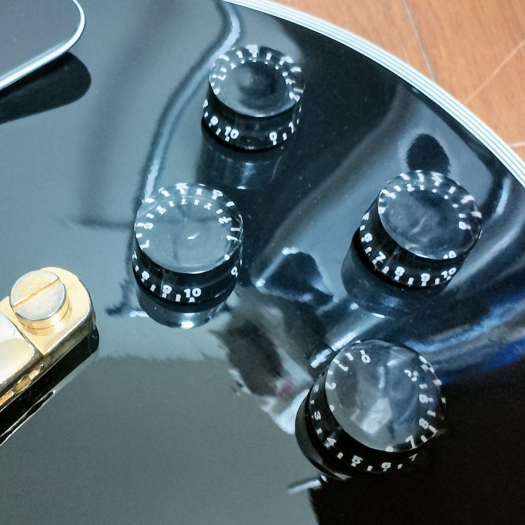 美品　Maison　LP-38　レスポールカスタムタイプ　エレキギター　弦は新品