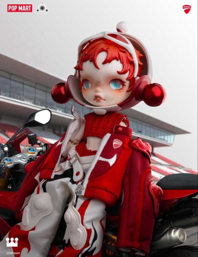 POPMART SKULLPANDA✖️Ducati BJD