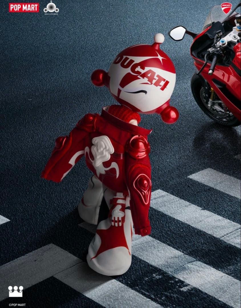 POPMART SKULLPANDA✖️Ducati BJD