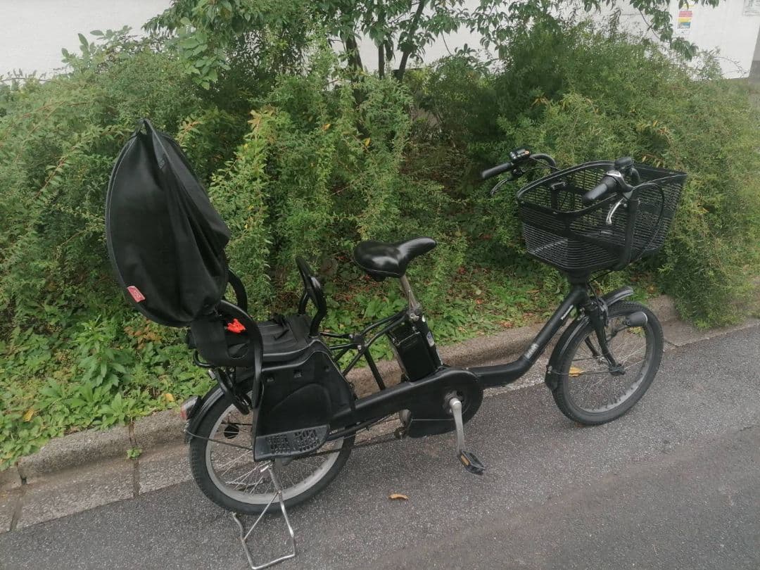 【引取り限定】Panasonicパナソニック電動ママチャリ子供乗せ12ah