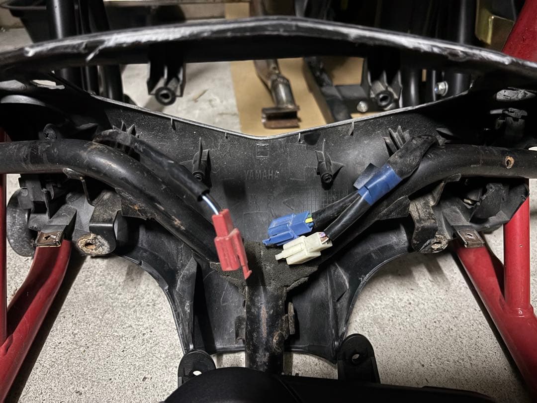 シグナスx4型前期　メーター、国内ハンドル