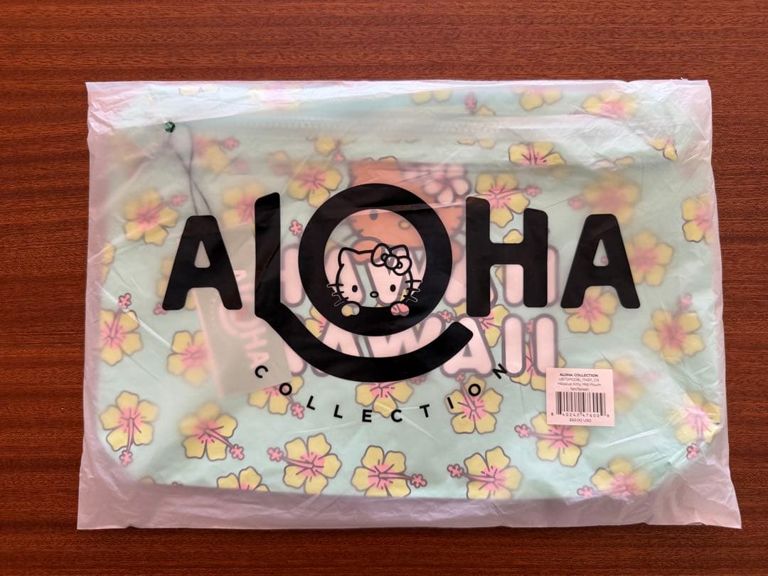 レア！アロハコレクション 日焼けキティ ハワイDFS限定 ポーチ