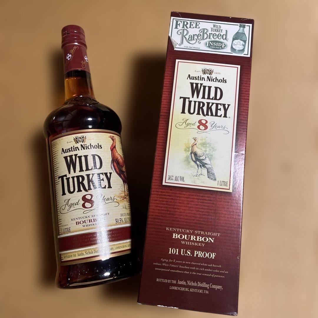 ウイスキー Wild Turkey 8 Years Bourbon 1L