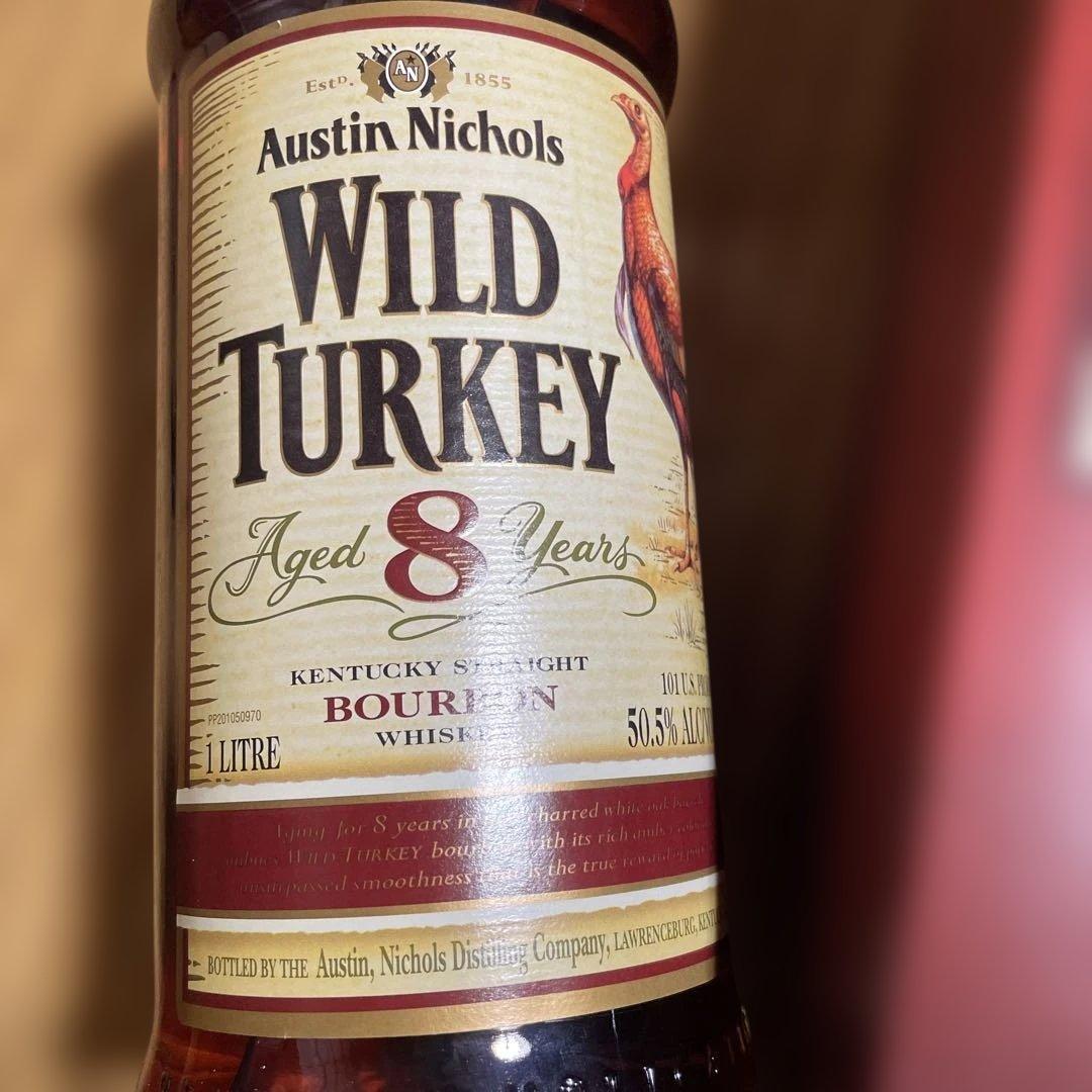 ウイスキー Wild Turkey 8 Years Bourbon 1L