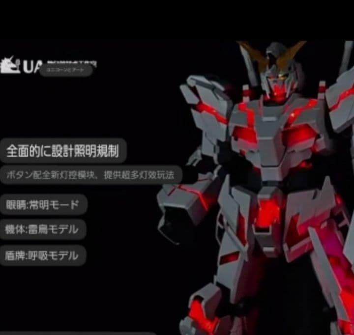 PG ユニコーン ガンダム 1/60 LED UNITユニットガンプラ 改造用