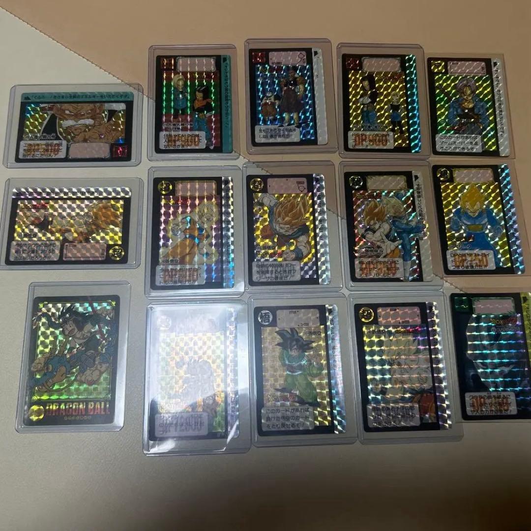 15枚セット ドラゴンボールカードダス、DBカードダスビジュアルアドベンチャー