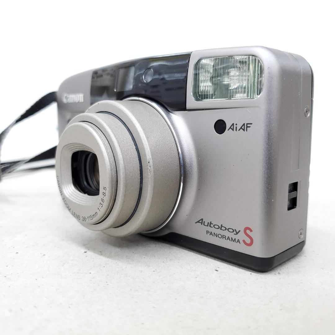 フィルムカメラ Canon Autoboy S PANORAMA F1216-7ID p