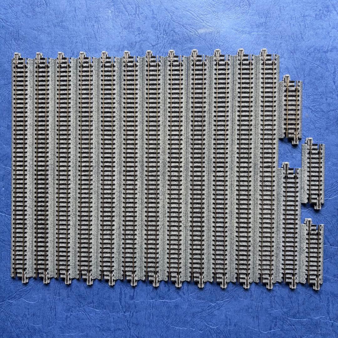 KATO ユニトラック 立体交差 エンドレスレールセット ポイント 鉄橋 線路