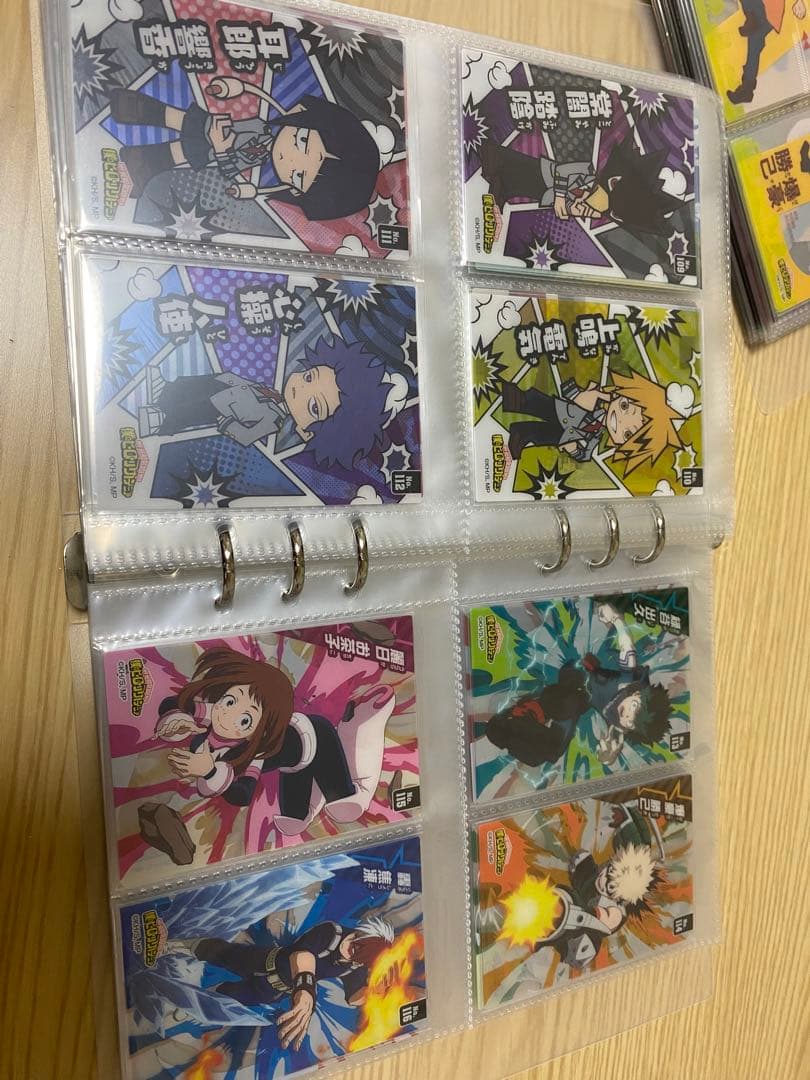 ヒロアカ クリアカードコレクション 1.2.3.4.5 コンプリート ファイル有