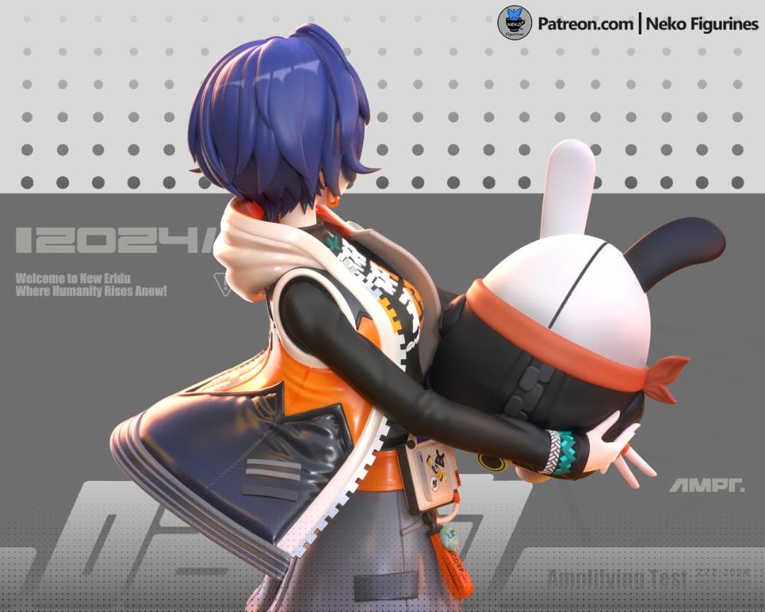 1/7正規品ガレージキット ゼンゼロ リン / 未塗装未組立