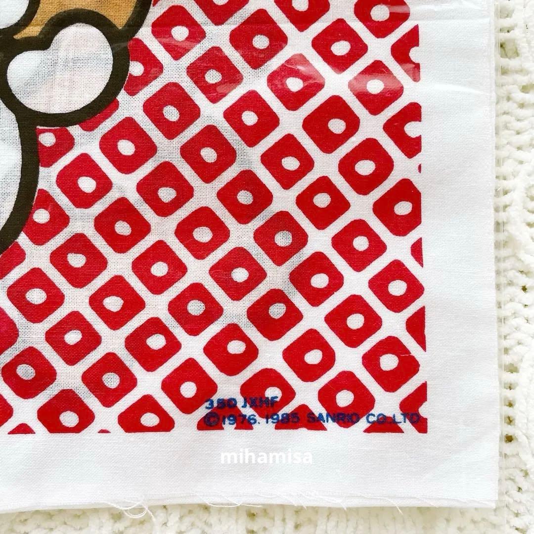 ハローキティ タキシードサム ☆ 手ぬぐい レトロ 当時物 レア 希少