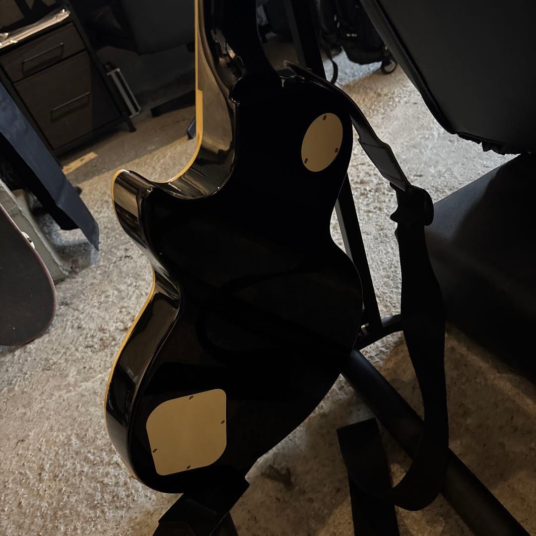 ギブソンケース付き Fシリアル Epiphone レスポール ブラック