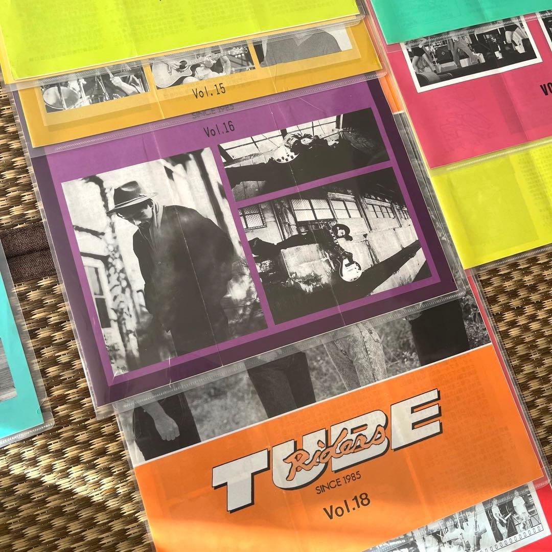 TUBE ファンクラブ会報　NO.2〜NO.28 11.5 臨時号