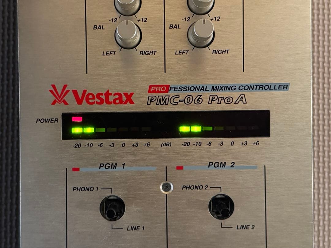 動作良好 Vestax 2ch DJミキサー PMC-06 Pro ベスタクス