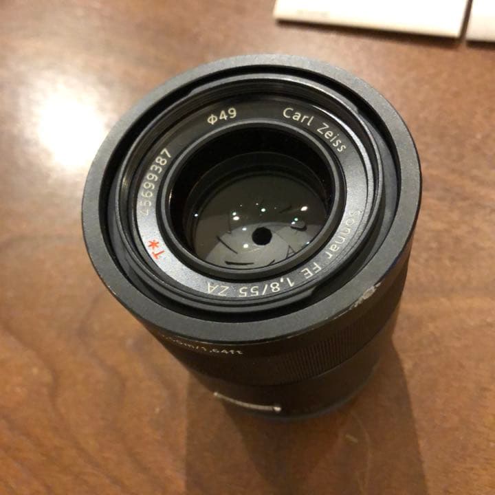 SONY レンズ Sonnar T* FE 55mm F1.8 ZA 単焦点