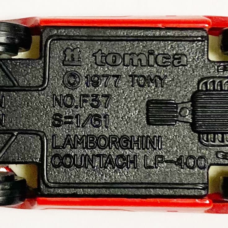 【ヴィンテージ ミニカー】トミカ「ランボルギーニ カウンタック LP400」