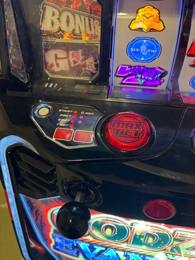 ゴジラ対エヴァンゲリオン　スマスロ　実機　家庭用改造済み　送料込み