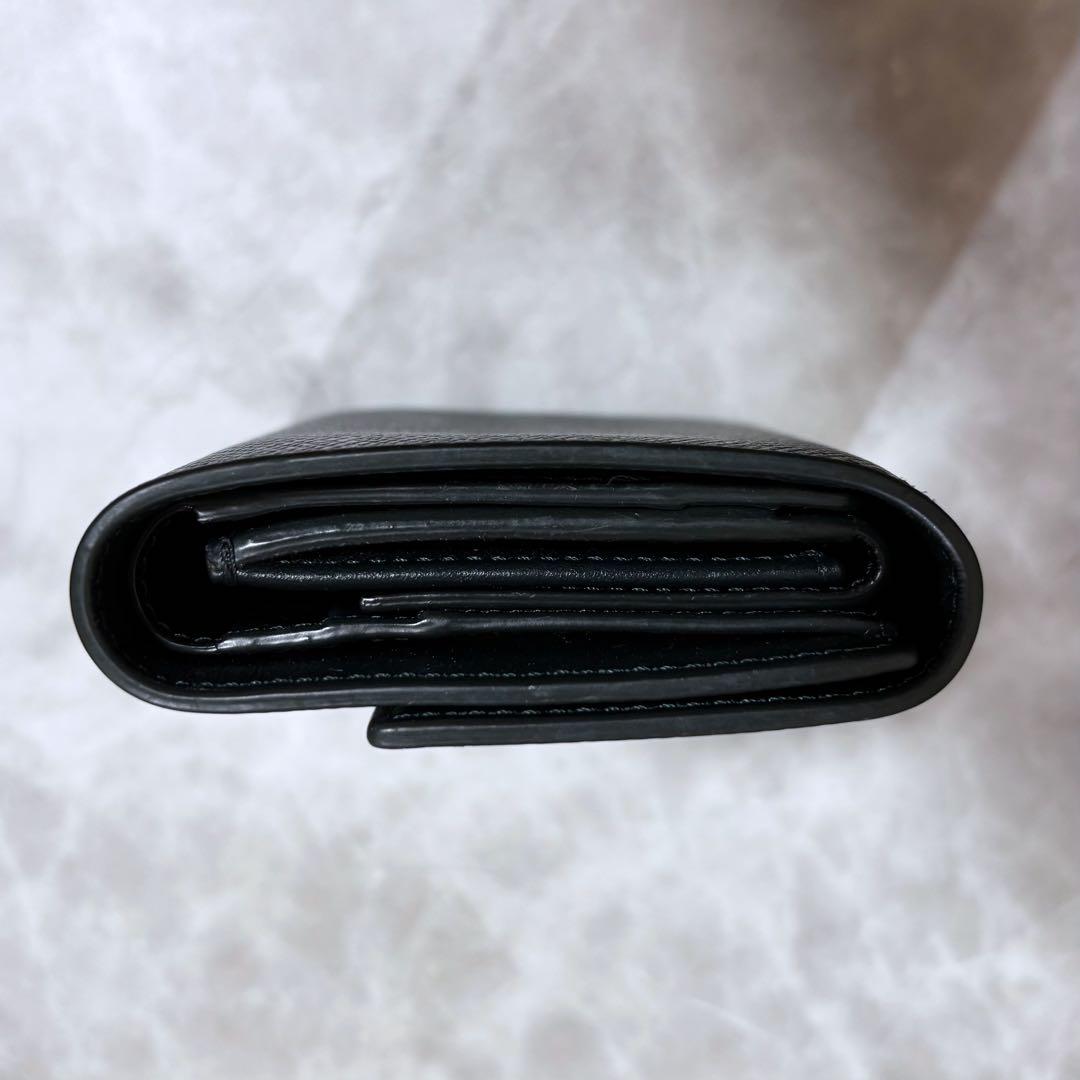 CELINE スモールトリフォールドウォレット グリーン　三つ折り財布　財布