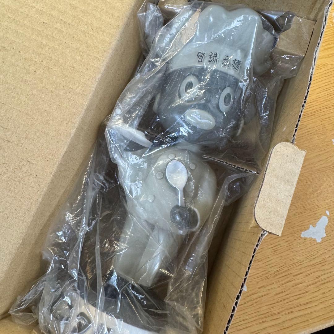 【オリエンタル坊や 中】首振り人形 モノクロver. 箱付き