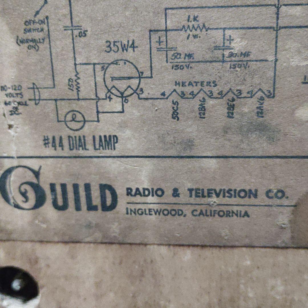 真空管ビンテージラジオ