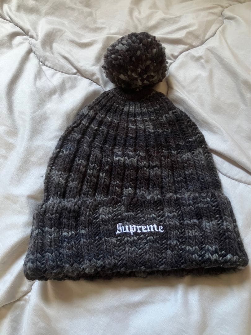 supreme シュプリーム ニット帽 ボンボン