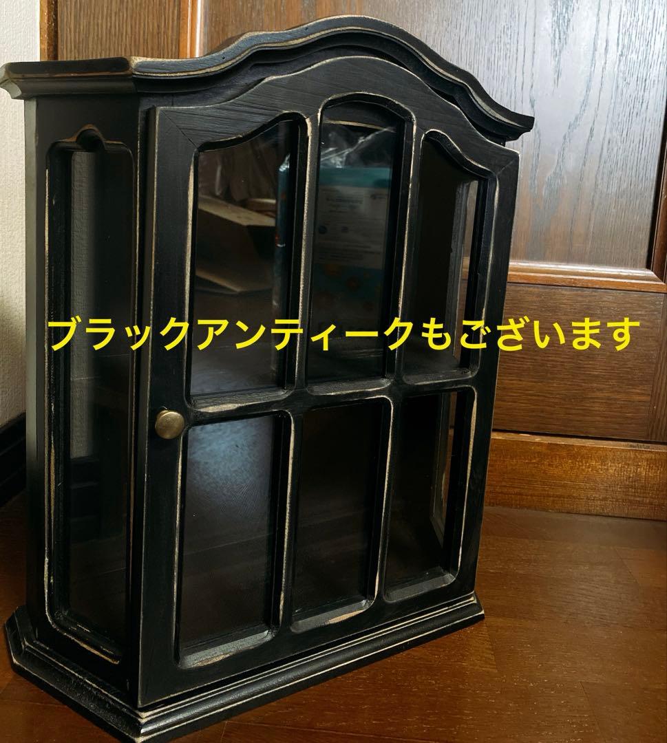 あ*み様 ガラスキャビネット　アンティークコレクションケース　不思議の国のアリス