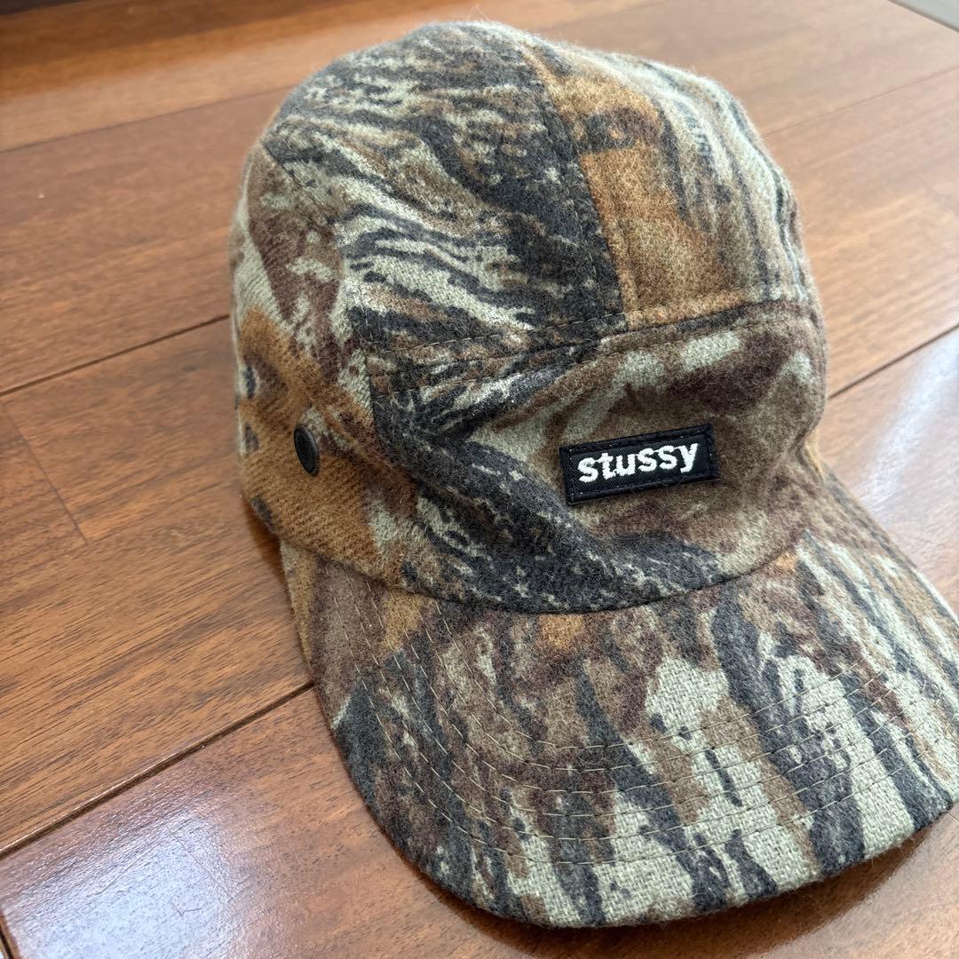 stussy カモフラージュ ベースボールキャップ