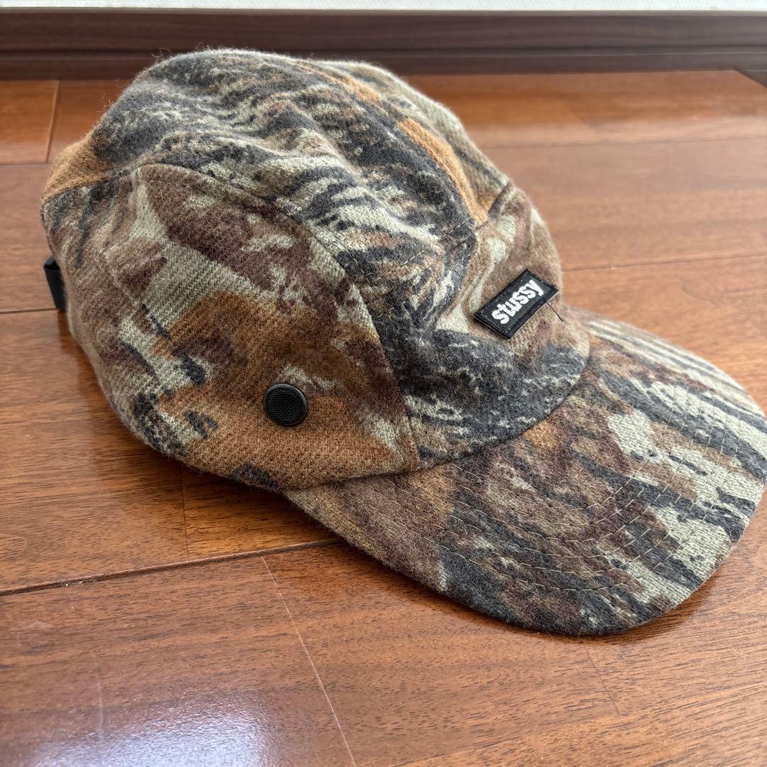 stussy カモフラージュ ベースボールキャップ