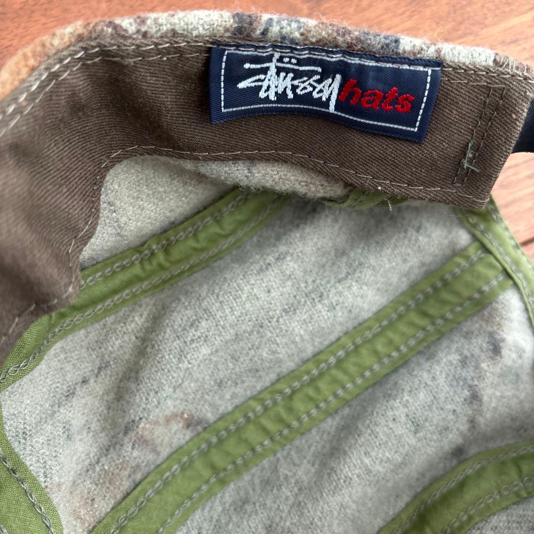 stussy カモフラージュ ベースボールキャップ