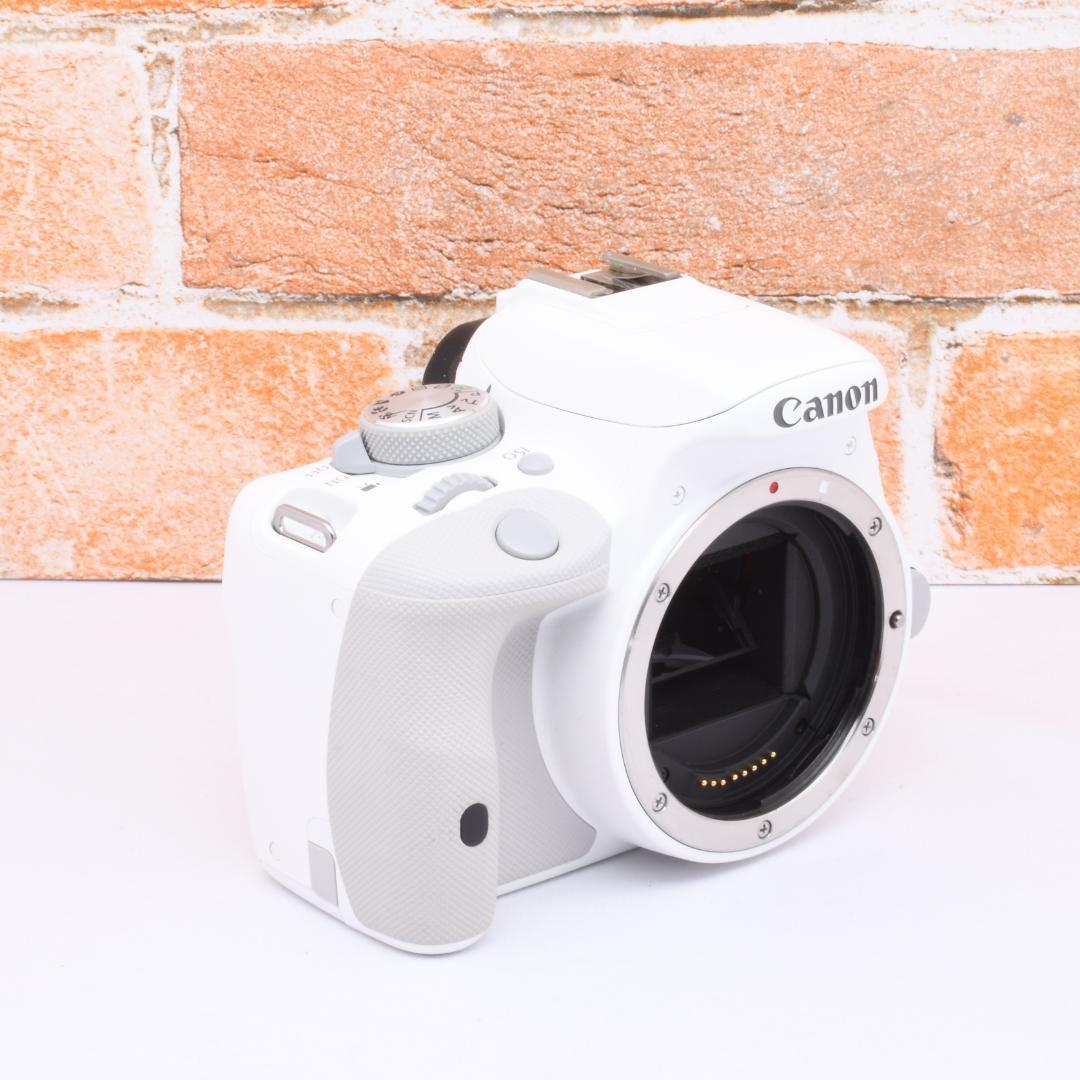 女性人気✨キャノン Canon Kiss X7✨ホワイト✨パンケーキレンズ