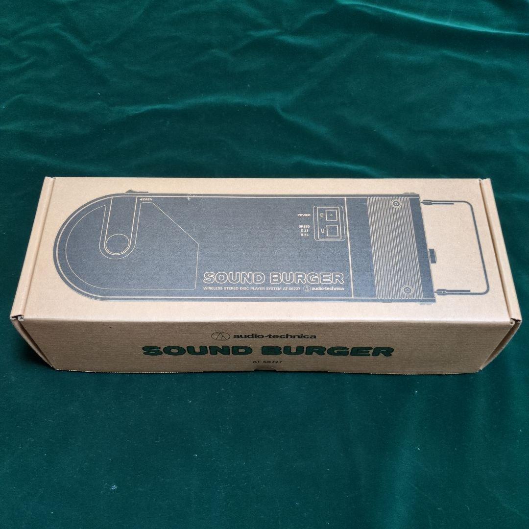 新品 SOUND BURGER サウンドバーガー オーディオテクニカ ブラック