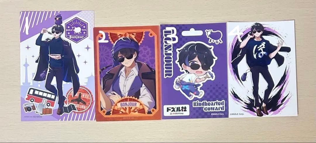 ドズル社 ブロマイド ドズル ぼんじゅうる おんりー おらふくん おおはらMEN