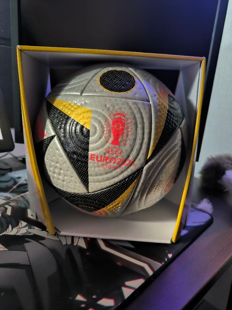 K*u様 UEFA EURO2024 決勝 公式試合球 フースバルリーベ フィナ