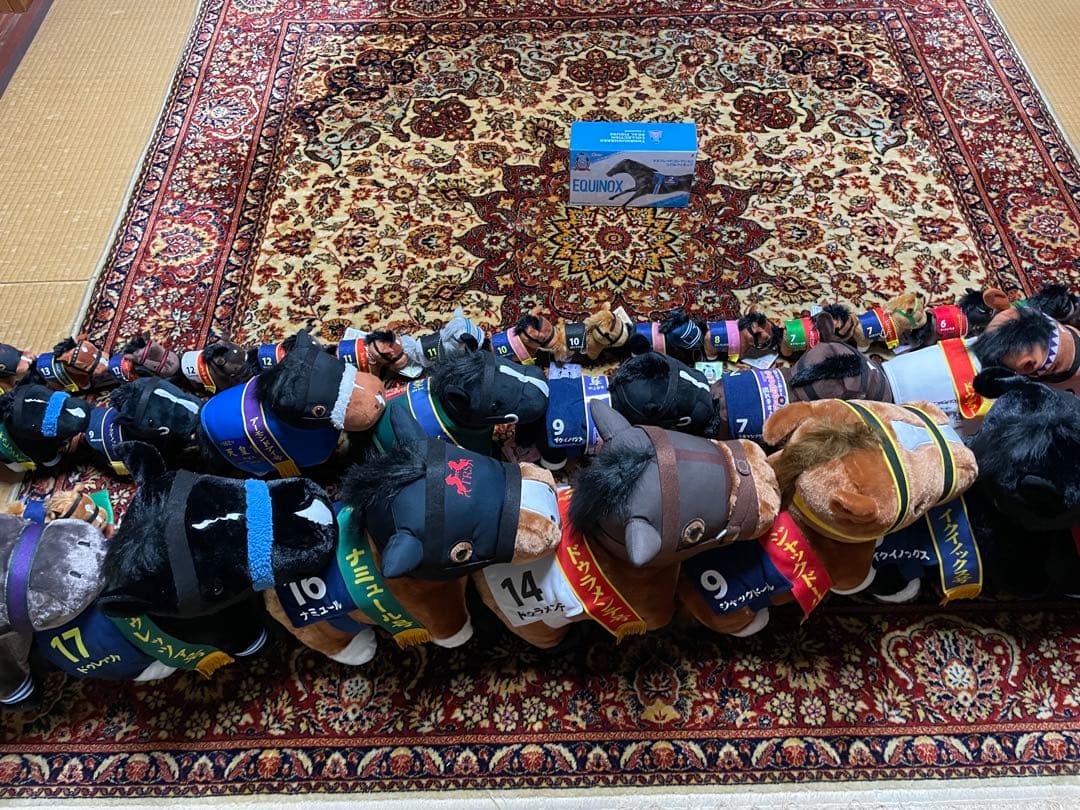 サラブレッドコレクション競馬ぬいぐるみ