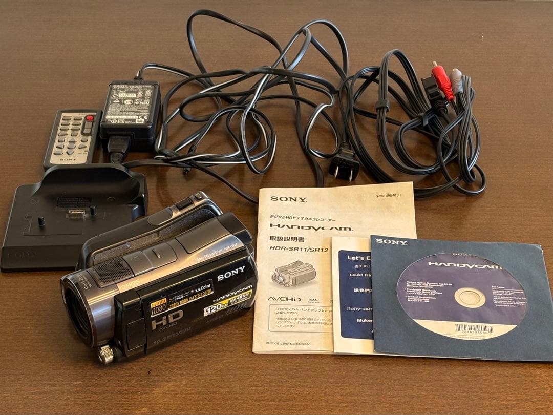 SONY デジタルハイビジョンビデオカメラ Handycam HDR-SR12