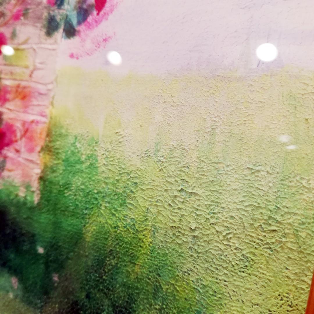 ◇真作 池田洋子 油彩 / ル・サロン会員・日美連