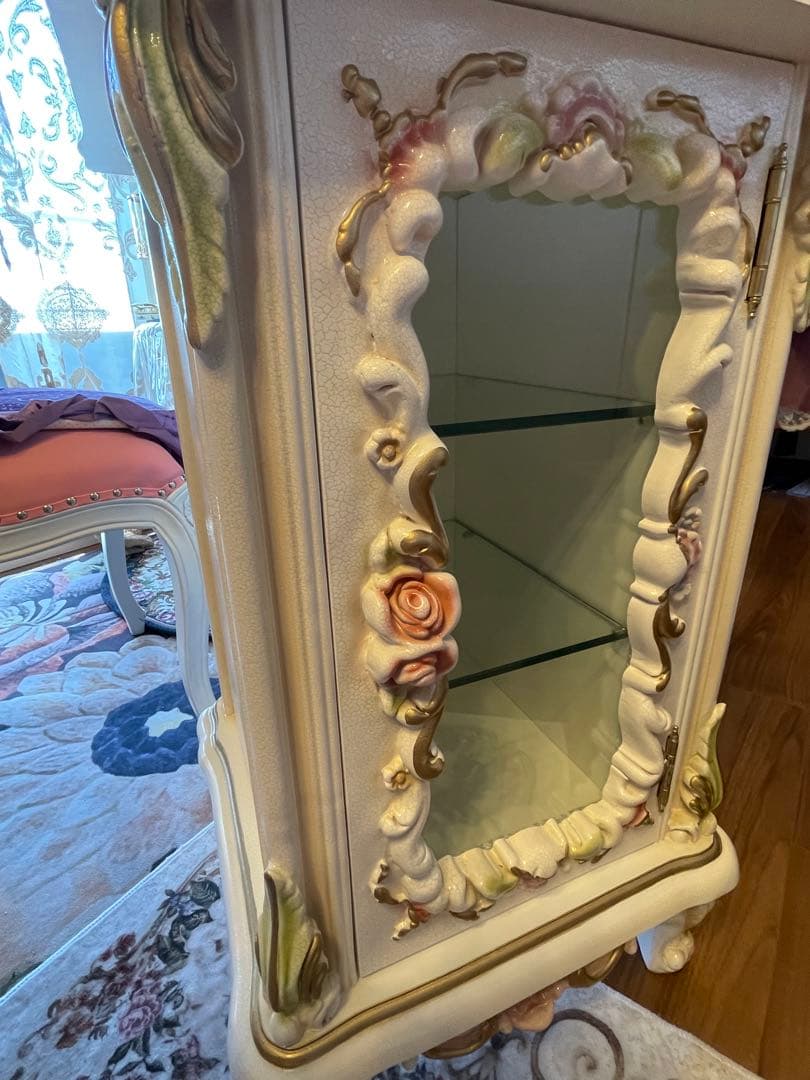 期間限定　破格　美品　ロココキャビネット