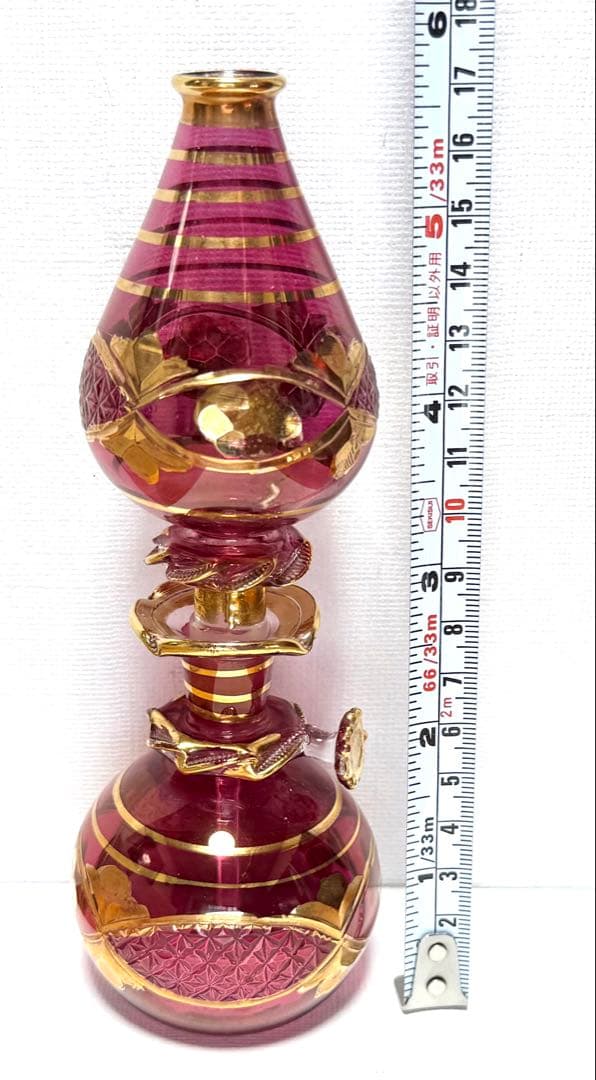 エジプト　香水瓶　アートガラス　アトマイザー　9個セット