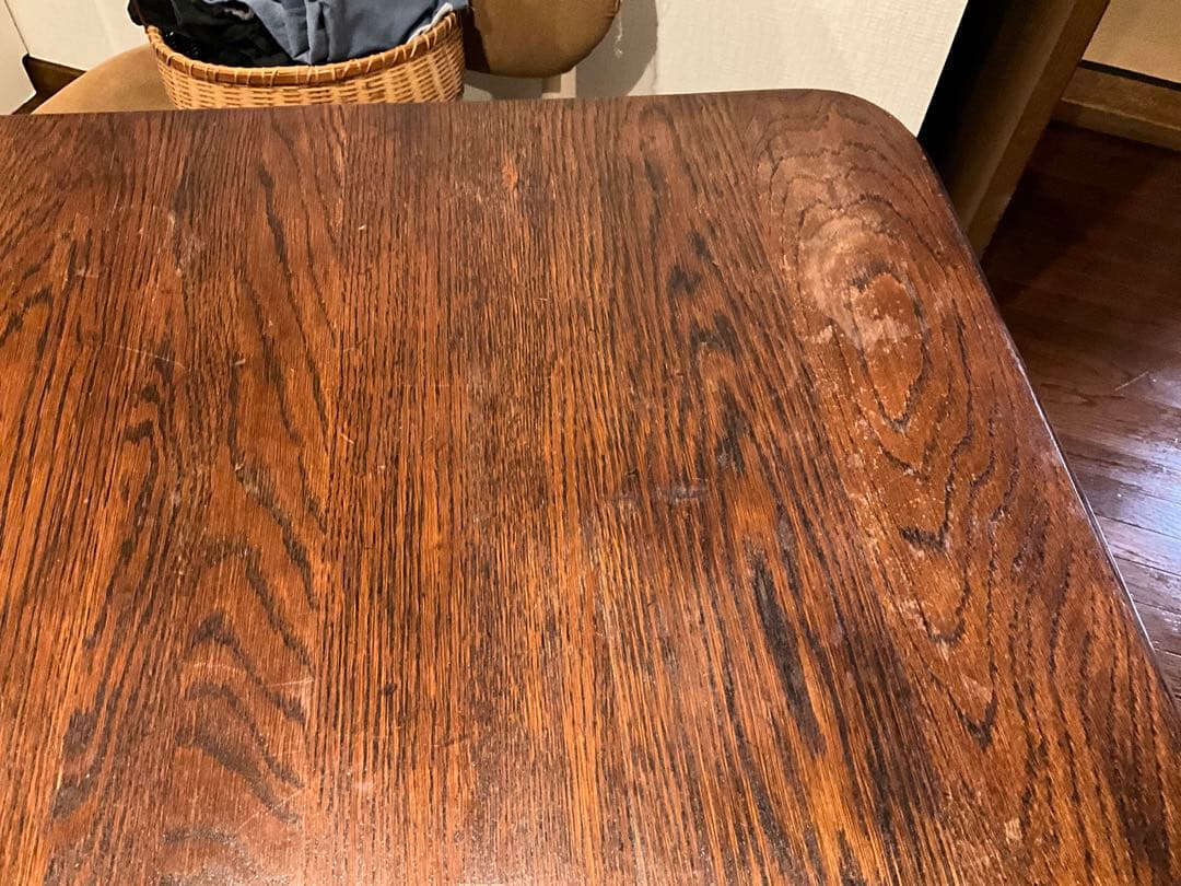 アンティーク山本商店レストア　英国　アンティーク　バタフライテーブル　2〜6人用