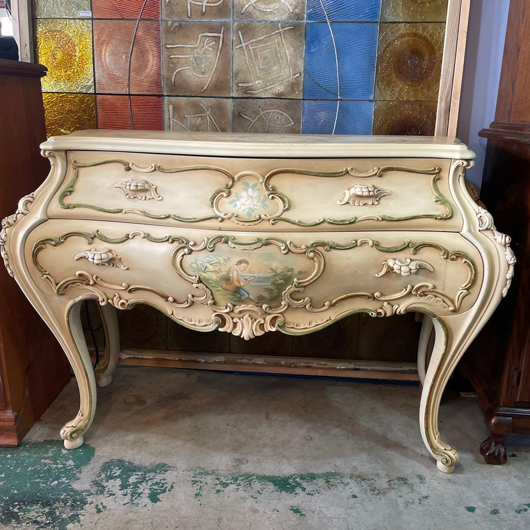 値下げ‼︎ アンティーク、シリック・大型コンソール