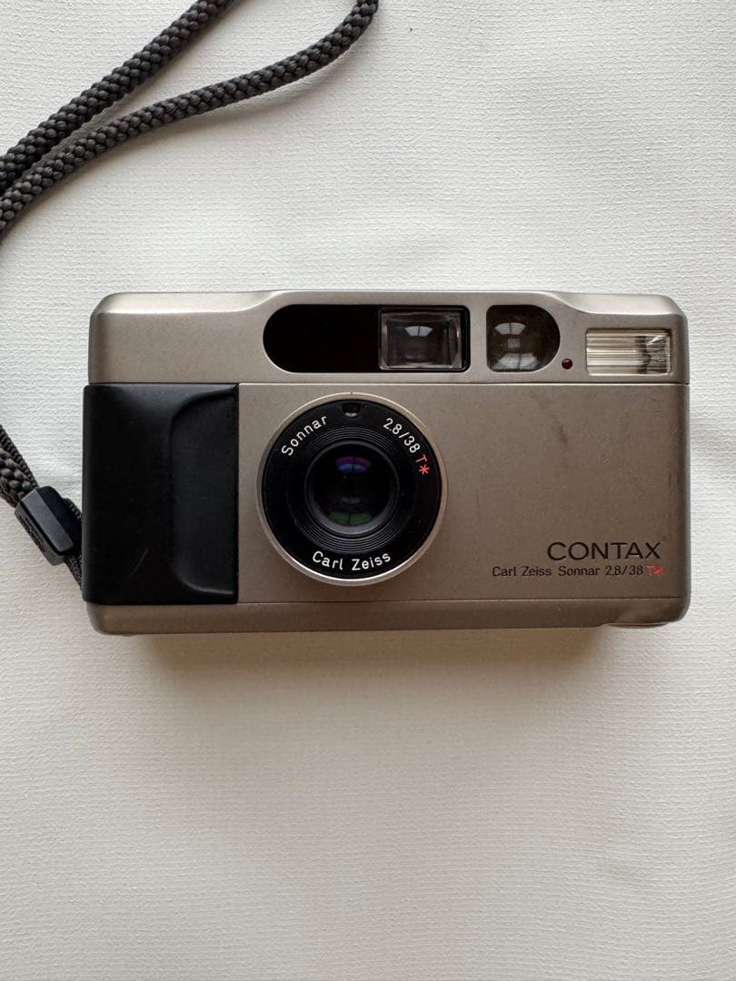 CONTAX T2 チタンシルバー コンパクトフィルムカメラ