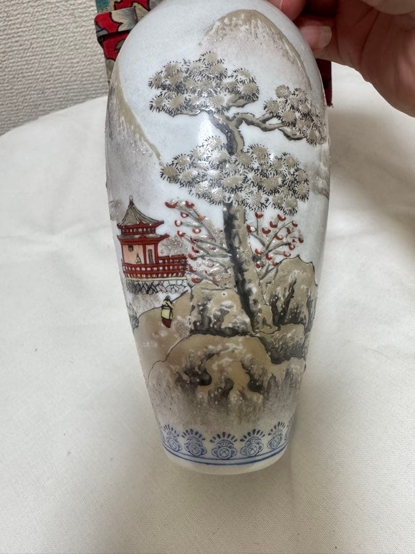 中国名瓷　景徳鎮花瓶　コレクション　骨董品