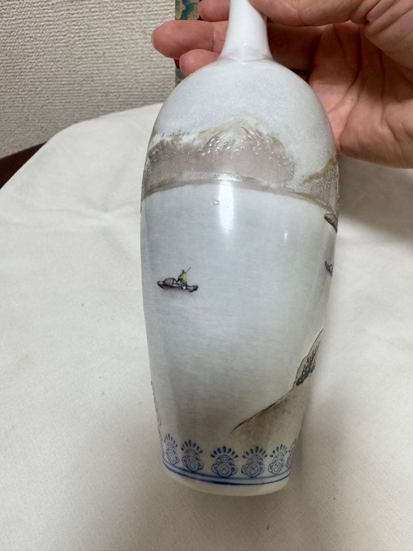中国名瓷　景徳鎮花瓶　コレクション　骨董品