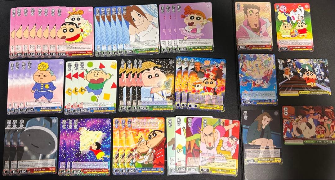 【ヴァイスシュヴァルツ】クレヨンしんちゃん 8魂(プラス2)デッキ+デッキパーツ