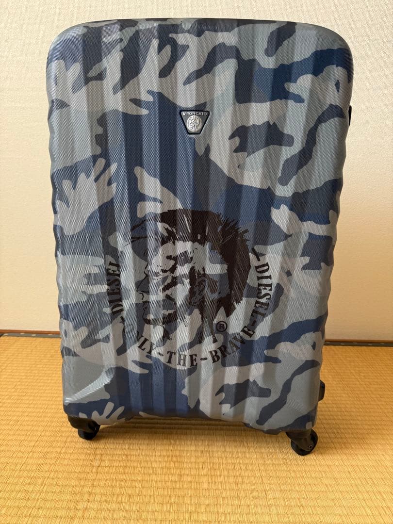 【新品】DIESELロンカートRONCATO スーツケース キャリーバッグ迷彩柄